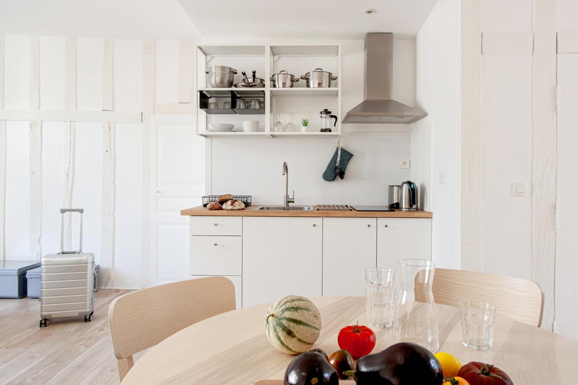 Le Loft Brunneval - Refuge Arty Du Xvie Siecle Apartment Троа Екстериор снимка