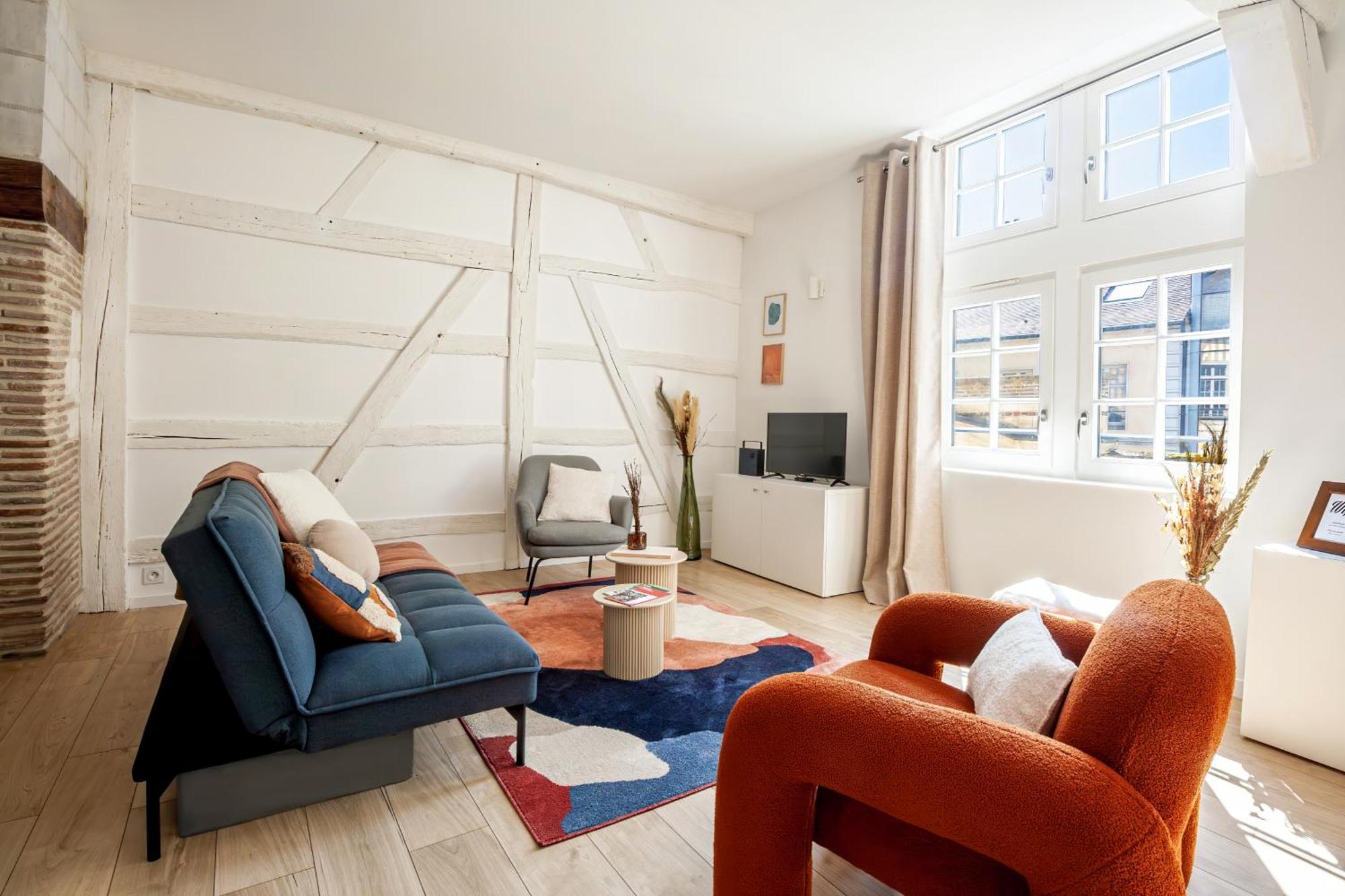 Le Loft Brunneval - Refuge Arty Du Xvie Siecle Apartment Троа Екстериор снимка