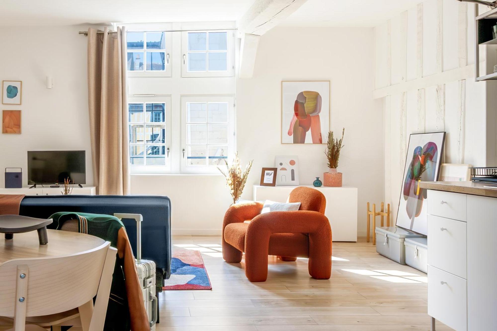 Le Loft Brunneval - Refuge Arty Du Xvie Siecle Apartment Троа Екстериор снимка